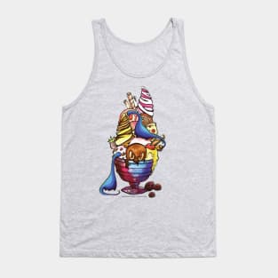 Dinosaur Ice Cream Tank Top